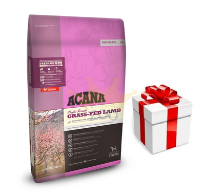 ACANA SINGLES Grass-Fed Lamb 11,4kg + STAMP FOR DOG