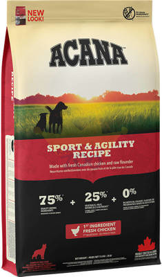 ACANA Sport&amp;Agility kuivtoit koertele 11,4 kg