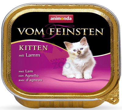 ANIMONDA Vom Feinsten Kitten maitse: lambalihaga 100g