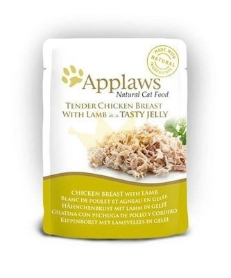 "Applaws Natural Cat Food Kana rind lambalihaga marmelaadiga 70g karpides