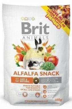 BRIT Animals Alfalfa Snack närilistele 100g