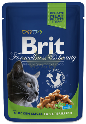 BRIT Cat Steriliseeritud kana 100g