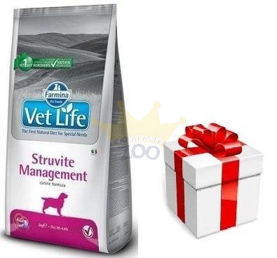 FARMINA Vet Life Dog Struvite Management 12kg + STAIGMENA KUTSE KOERTELE