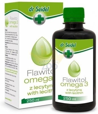 FLAWITOL Omega 3 preparaat letsitiiniga 250ml