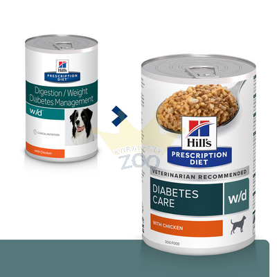 HILL'S PD Prescription Diet Canine w/d 370g - purk