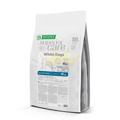 NATURES PROTECTION Superior Care Grain Free White Dog Junior kõikidele tõugudele 1,5kg
