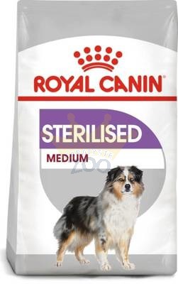 ROYAL CANIN CCN Medium Steriliseeritud 3kg kuivtoit täiskasvanud, keskmise tõugu, steriliseeritud koertele
