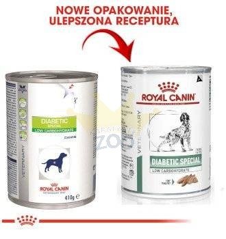 ROYAL CANIN Diabetic Special Low Carbohydrate 12x410g purki
