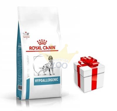 ROYAL CANIN Dog Hypoallergenic DR21 14kg + STAIGMENA FOR DOGS koertele