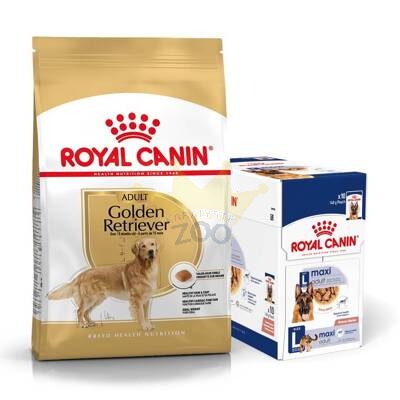 ROYAL CANIN Golden Retriiver Adult 12kg + märgtoit TASUTA!