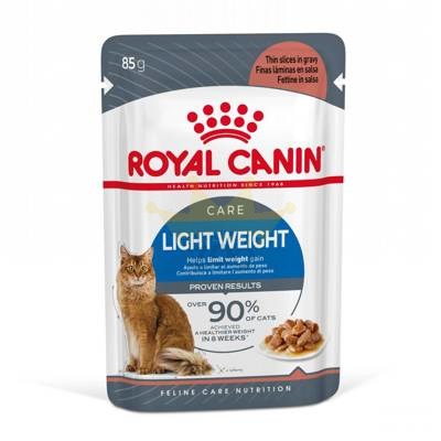 ROYAL CANIN Light Weight Care12x85g märgtoit kastmes täiskasvanud kassidele, kellel on kalduvus ülekaalulisusele