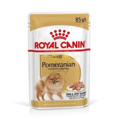 ROYAL CANIN Pomeranian 12x85g märgtoit - pasteet täiskasvanud pomerani koertele