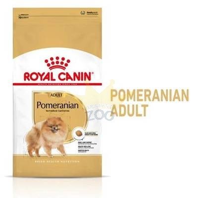 ROYAL CANIN Pomeranian Adult 500g kuivtoit täiskasvanud pomerani tõugu koertele