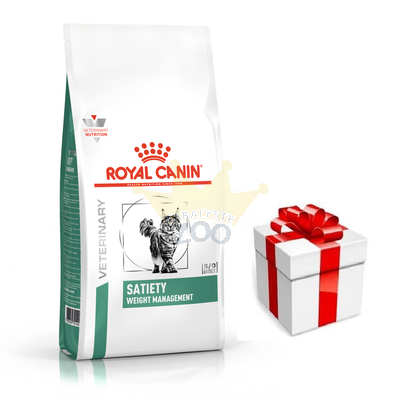 ROYAL CANIN VD SATIETY WEIGHT MANAGEMENT 3,5 kg + STAIGMENA KATEI