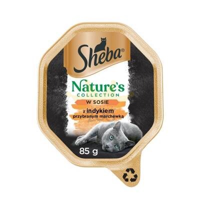 SHEBA® Nature's Collection Turkey Sauce - märja kassitoit - salve 85g