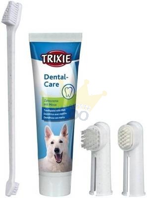 TRIXIE hammaste puhastamise komplekt koertele