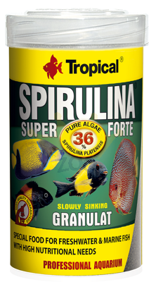 TROPICAL Super Spirulina Forte graanulid 100ml