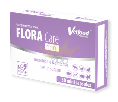 VETFOOD Flora Care mini 30 kapslit