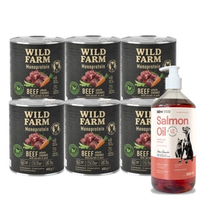 WILD FARM Monoprotein Beef 800g hüpoallergeenne koeratoit