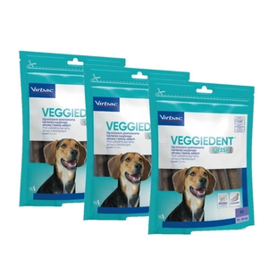 Virbac Veggiedent Fresh Bite M (10-30kg) 15tk
