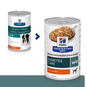 HILL'S PD Prescription Diet Canine w/d 370g - purk