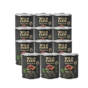 WILD FARM Monoprotein Beef 800g hüpoallergeenne koeratoit