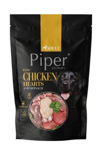 DOLINA NOTECI Piper koertele kanasüdamega ja spinatiga 500g