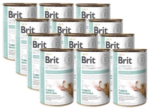 BRIT GF Struvite 12x400g - märgtoit koertele