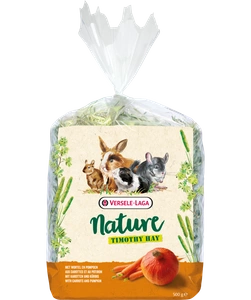 VERSELE LAGA Timothy Hay Carrot &amp; Pumpkin 500g - Timothy hein porgandi ja kõrvitsaga