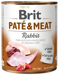 BRIT PATE &amp; MEAT RABBIT 800g
