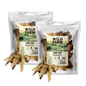 WILD FARM lambakõrvad 300g koerte maiuspalad
