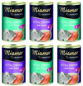 Miamor VitalDrink maitsesegu 6x135ml