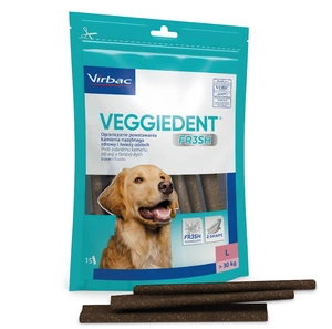 Virbac Veggiedent Fresh Bite L (>30kg) 15tk