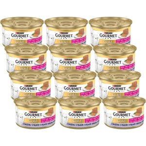 Purina Gourmet Gold Kitten mousse vasikalihaga 85g