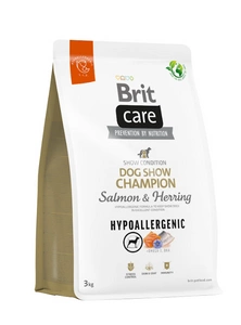 BRIT CARE Dog Hypoallergeenne koertenäitus Champion Salmon & Hering 3kg