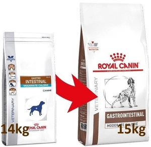 ROYAL CANIN Gastro Intestinal mõõdukalt kaloriline GIM23 15kg