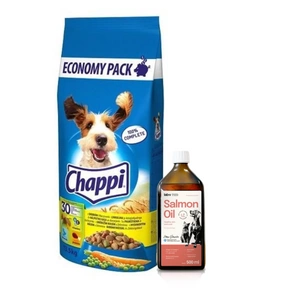 CHAPPI 13,5kg - koerte kuivtoit kodulindude ja köögiviljadega