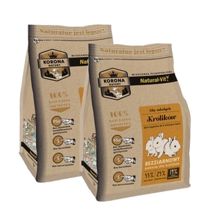 KORONA NATURY Natural-Vit toit küülikule juunior 750g