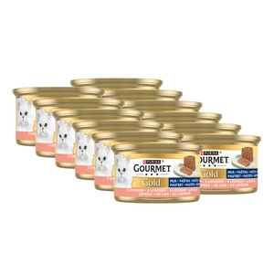 Purina Gourmet Gold mousse lõhega 85g