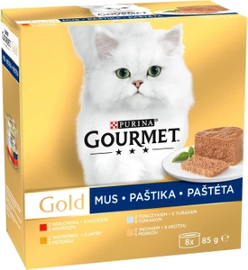 Purina Gourmet Gold Mousse segu 8x85g