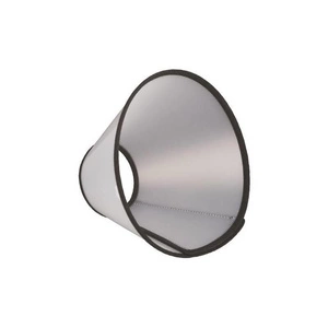 TRIXIE Plastikust kaitsekrae velcro, L-XL: 50-58cm/28cm