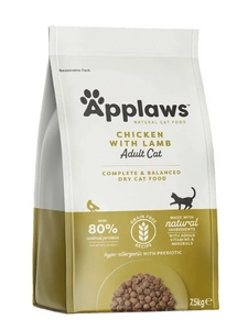 Applaws Adult Chicken with Extra Lamb Dry Cat Food 7.5kg