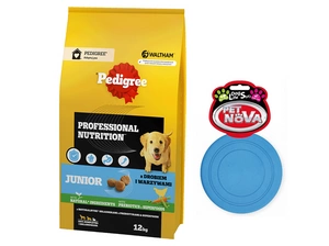 PEDIGREE® Junior Professional Nutrition 12 kg linnuliha ja köögiviljadega - kuiv täistoit suurtele ja keskmise suurusega tõugu kutsikatele