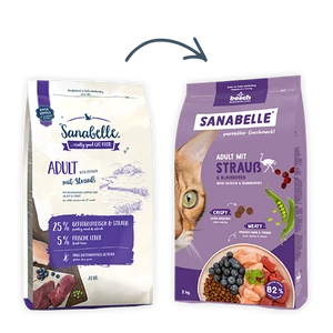 BOSCH Sanabelle Adult Ostrich 8kg