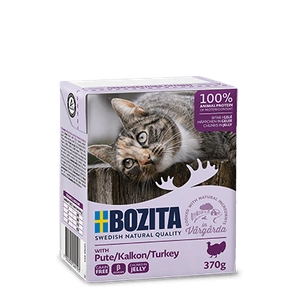 BOZITA Cat kalkunitükid želees 370g