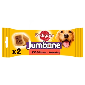 PEDIGREE Jumbone (keskmise tõu) koerte maiuspala veiselihaga - 180g