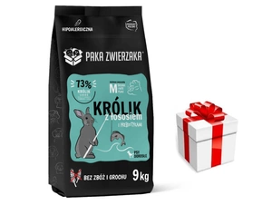 Paka Zwierzaka - Seitsmes taevas - Küülik lõhega 9kg + üllatus koerale