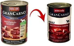 ANIMONDA GranCarno Adult koera maitse: lihakokteil 400g