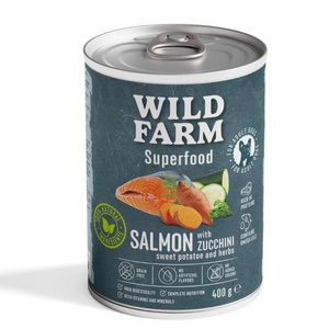 Wild Farm Superfood Salmon 400g teraviljavaba koeratoit