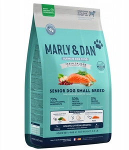 Marly & Dan Senior Dog Small Breed Fresh Salmon Holistic & Hypoallergenic 4kg kuivtoit